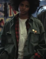 Mick Stranger Things Green Jacket