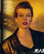 Milla Jovovich The Rookies Black Leather Blazer Jacket