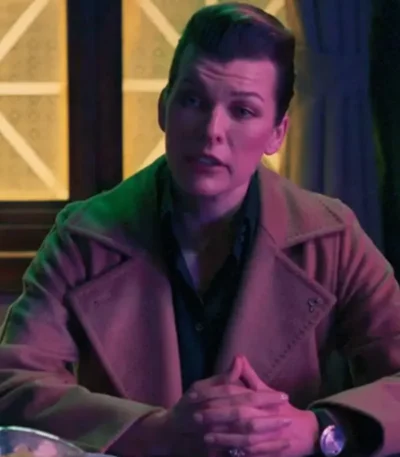 Milla Jovovich The Rookies Bruce Coat