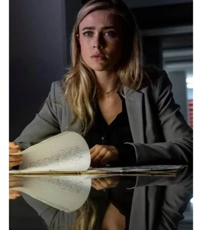 Mindcage 2022 Mary Kelly Gray Blazer