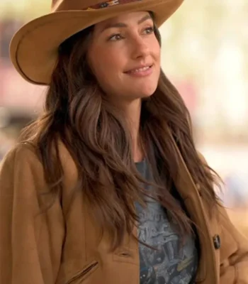 Minka Kelly Ransom Canyon Brown Jacket
