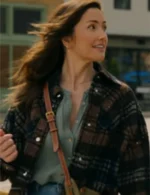 Minka Kelly Ransom Canyon Plaid Shacket