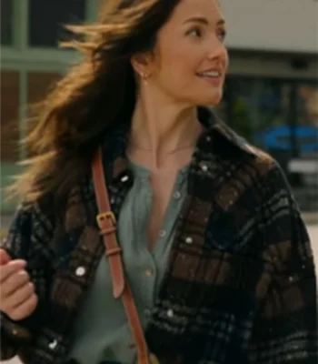 Minka Kelly Ransom Canyon Plaid Shacket