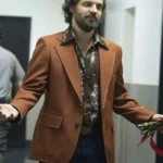 Minx Jake Johnson Brown Blazer
