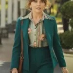 Minx Season 02 Ophelia Lovibond Green Blazer