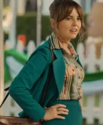 Minx Season 02 Ophelia Lovibond Green Blazer