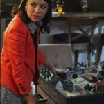 Mona Vanderwaal Pretty Little Liars Orange Jacket