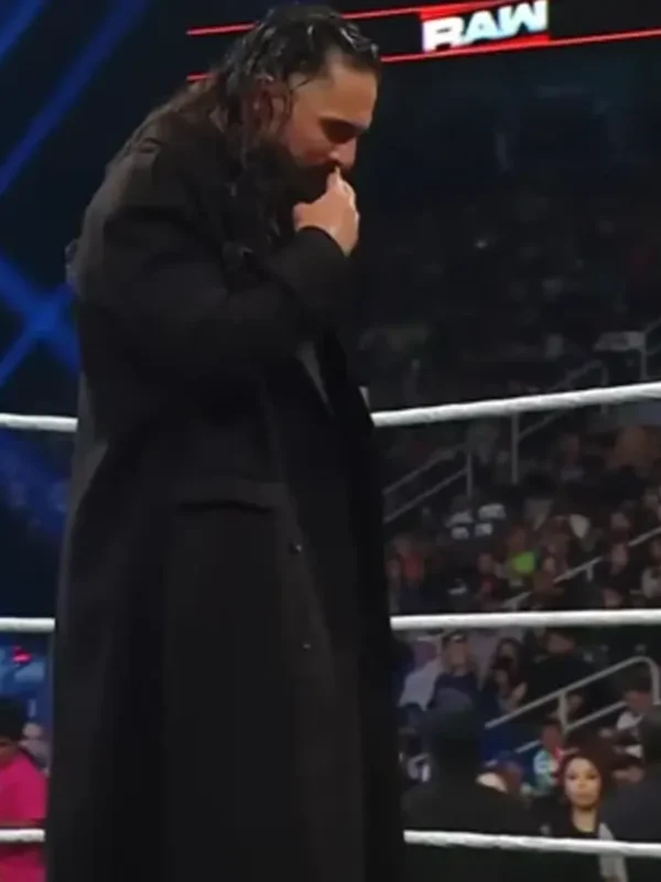 Monday Night RAW Seth Rollins Black Coat
