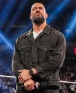 RAW 2026 Roman Reigns Denim Trucker Jacket