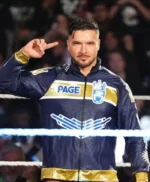 Monday Night RAW Ethan Page Blue Jacket