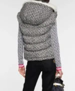 Monogrammed Fur Vest