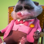 Mr. Big Zootopia 2 Pink Blazer