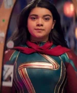 Ms Marvel Iman Vellani Leather Costume Jacket