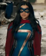 Ms Marvel Iman Vellani Leather Costume Jacket