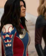 Ms Marvel Iman Vellani Leather Costume Jacket