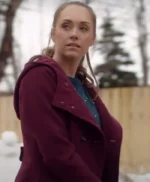 My Christmas Guide 2023 Amber Marshall Maroon Coat