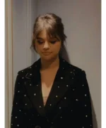 My Mind & Me 2022 Selena Gomez Crystal Embellished Black Blazer