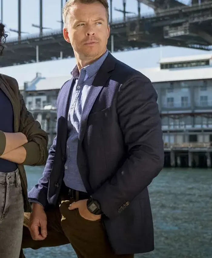 NCIS Sydney Jim Dempsey S01 Blue Blazer NCIS Sydney Jim Dempsey S01 Blue Blazer