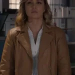 NCIS Sydney Rebecca Brown Leather Jacket