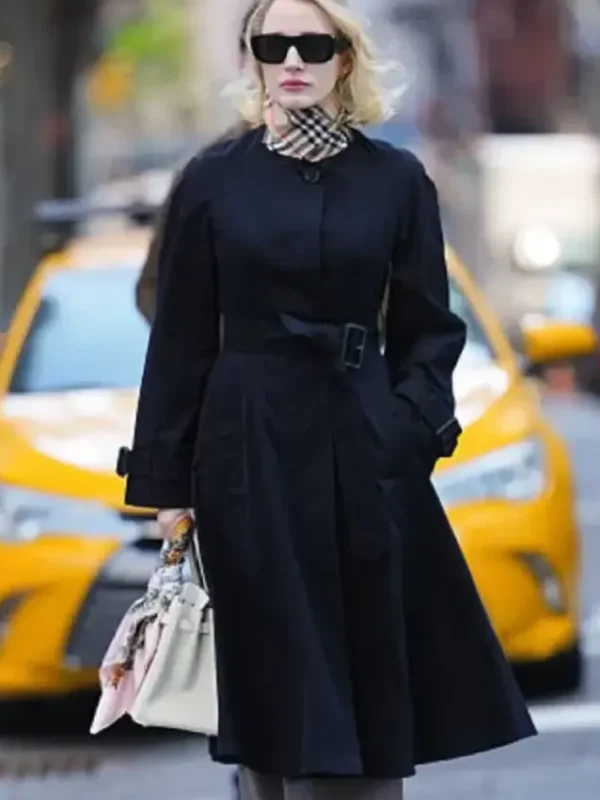 NYC 2026 Jessica Chastain Trench Coat