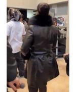 NYC 2026 Rihanna Leather Coat