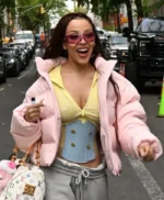 NYC Doja Cat Pink Puffer Jacket