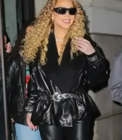 NYC Mariah Carey Leather Jacket