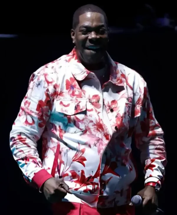 NYNJ World Cup 26 Busta Rhymes Floral Jacket