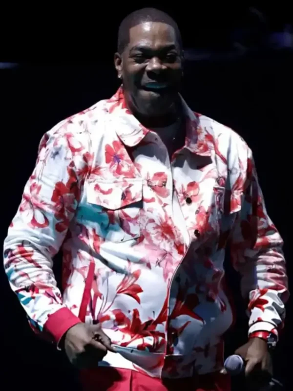 NYNJ World Cup 26 Busta Rhymes Floral Jacket
