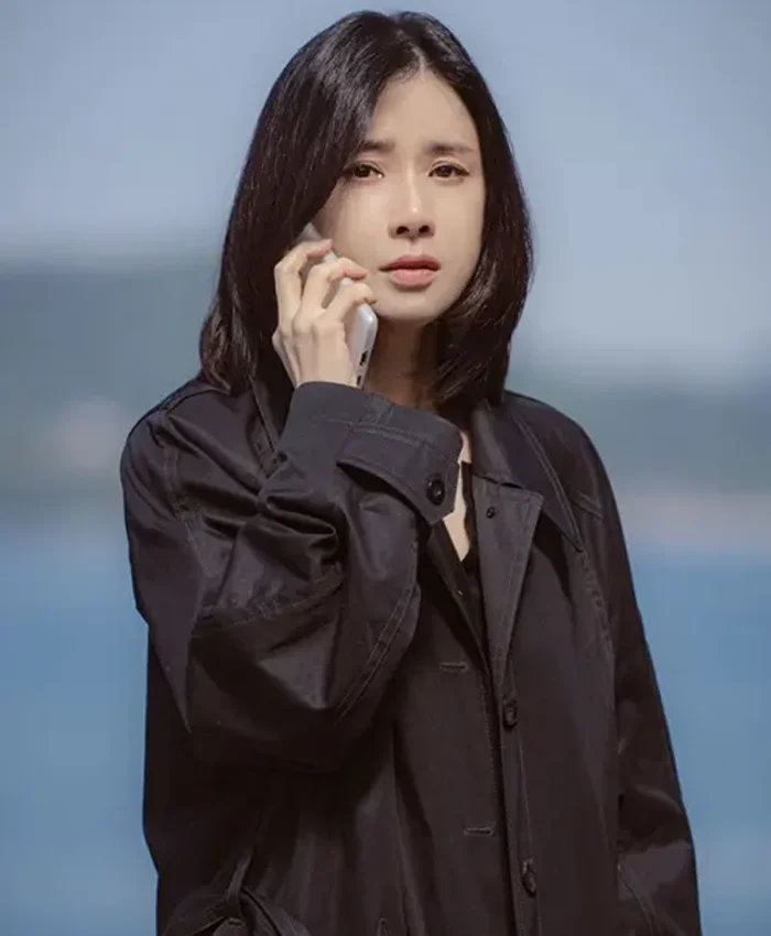 Na Moon Young Queen of Tears Black Coat Na Moon Young Queen of Tears Black Coat