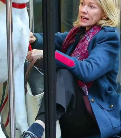 Naomi Watts The Friend Blue Trench Coat
