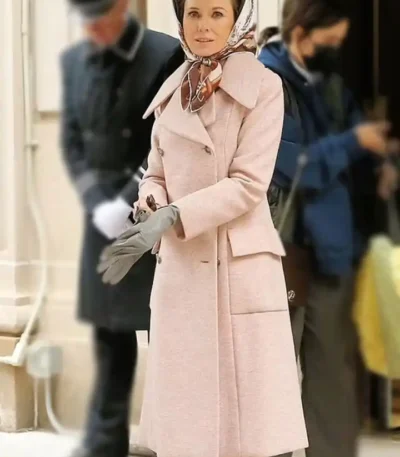 Feud S02 Naomi Watts Pink Trench Coat
