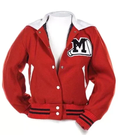 Naya Rivera Glee Cheerios Red Jacket