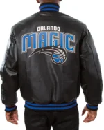 Ned Orn Orlando Magic Varsity Bomber Jacket