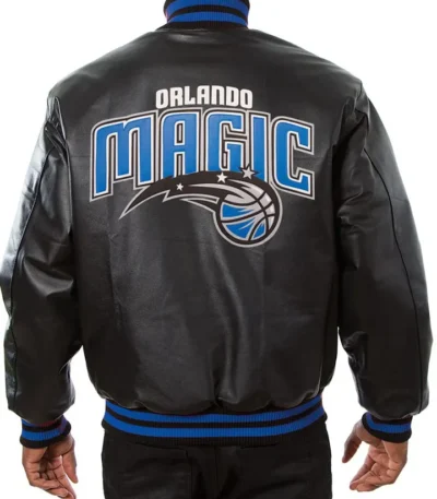 Ned Orn Orlando Magic Varsity Bomber Jacket