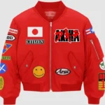 Neo Tokyo Akira Red Bomber Jacket