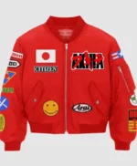 Neo Tokyo Akira Red Bomber Jacket