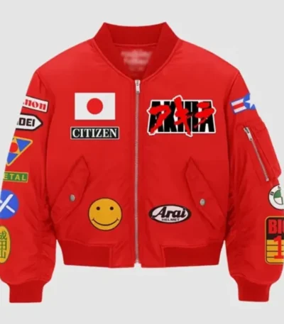 Neo Tokyo Akira Red Bomber Jacket