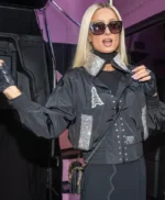 2026 Spring Campaign Paris Hilton Black Jacket