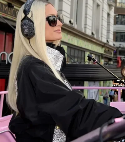 2026 Spring Campaign Paris Hilton Black Jacket