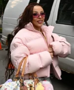 NYC Doja Cat Pink Puffer Jacket