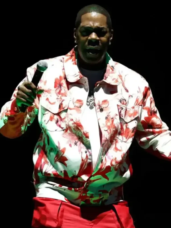 NYNJ World Cup 26 Busta Rhymes Floral Jacket