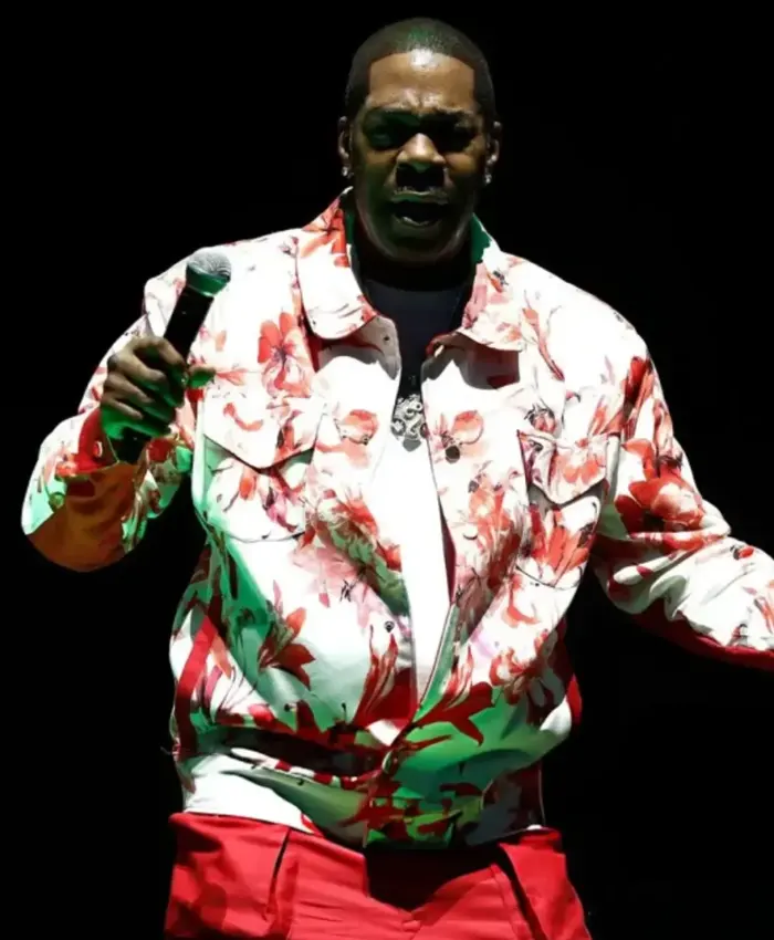 NYNJ World Cup 26 Busta Rhymes Floral Jacket