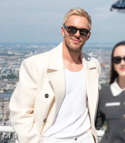 Nicholas Hoult Superman White Blazer