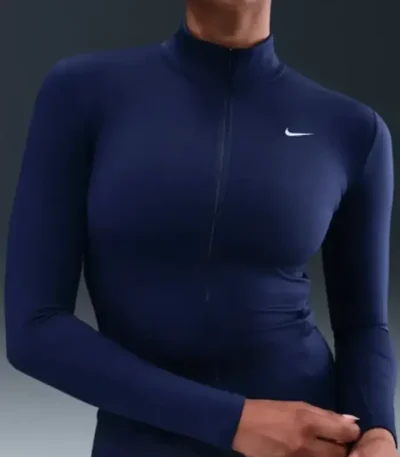 Nike One Fitted Women’s Blue Full-Zip Jacket