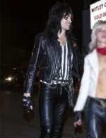 Nikki Sixx The Dirt Black Leather Jacket