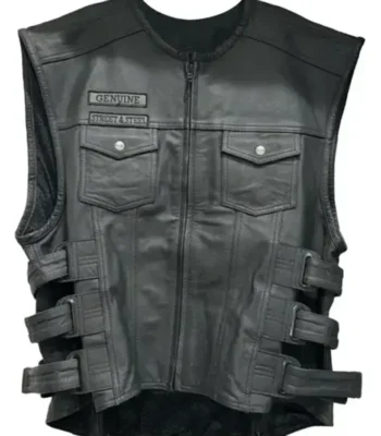 Norma Street and Steel Anarchy Leather Vest