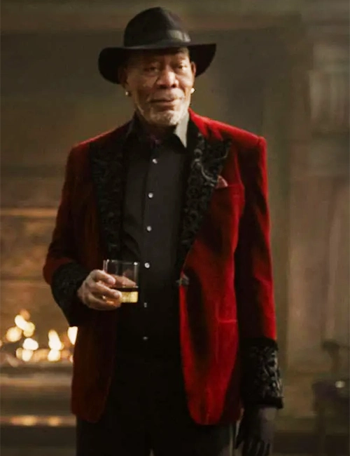 Now You See Me Now You Don’t Morgan Freeman Red Blazer Now You See Me Now You Don’t Morgan Freeman Red Blazer