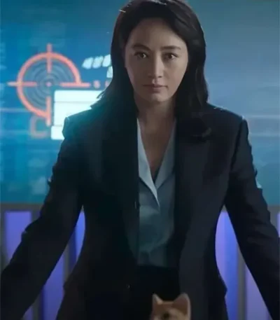 Oh So-ryong Unmasked Black Blazer