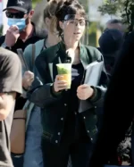 Dakota Johnson Am I Ok Varsity Jacket